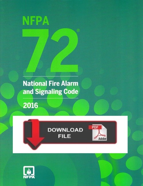 Product picture NFPA 72 National Fire Alarm and Signaling Code 2016